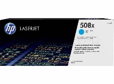 Тонер Картридж HP 508X CF361X голубой для HP CLJ M552/M553 (9500стр.)