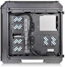 Корпус View 71 TG RGB (870680) CA-1I7-00F1WN-01 /Black/Win/SPCC/Tempered Glass*4/Color Box/Riing 140mm RGB Fan*3