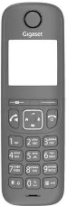 Трубка доп. Dect Gigaset AS690HX черный для AS690