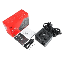 Игровой блок питания XPG PYLON550B-BLACKCOLOR чёрный (550 Вт, PCIe-2шт, ATX v2.31, Active PFC, 120mm Fan, 80 Plus Bronze)