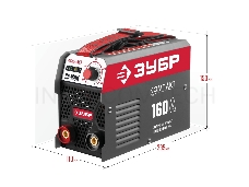 Сварочный инвертор ЗУБР СА-160К  160 А, MMA, 4800 Вт, 220 В, 1.6-3.2 мм