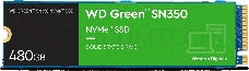 Накопитель SSD Western Digital WD Original PCI-E x4 480Gb WDS480G2G0C Green SN350 M.2 2280