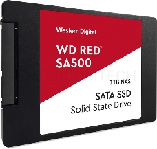 Твердотельный накопитель SSD WD Red SA500 NAS 3D NAND WDS100T1R0A 1ТБ 2,5 SATA-III (TLC)