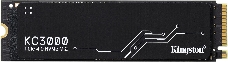 Накопитель SSD M.2 Kingston 4.0Tb KC3000 Series <SKC3000D/4096G> (PCI-E 4.0 x4, up to 7000/7000Mbs, 1000000 IOPS, 3D TLC, NVMe, 3200TBW, Phison E18, 22х80mm, LP graphen heatsink)