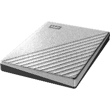 Внешний жёсткий диск WD My Passport Ultra (Metal Edition) WDBC3C0020BSL-WESN 2TB 2,5 USB 3.1/USB-C silver (E1B)