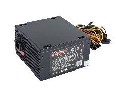 Блок питания 450W Exegate XP450, ATX, SC, black, 12cm fan, 24p+4p, 6/8p PCI-E, 3*SATA, 2*IDE, FDD + кабель 220V с защитой от выдергивания