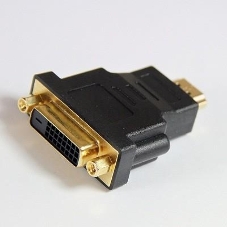 Переходник HDMI/DVI-D 19M/25F  VCOM позолоченные контакты, VAD7819