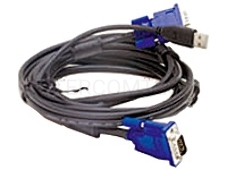 Кабель D-Link DKVM-CU  Кабель KVM длиной 1,8 м с разъемом USB