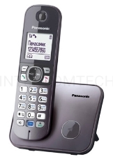 Телефон Panasonic KX-TG6811RUM (серебристый) {Беспроводной DECT,40 мелодий,телефонный справочник 120 зап.}