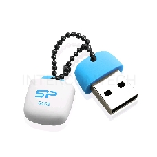 Флеш накопитель 16GB Silicon Power  Touch T07, USB 2.0, Голубой