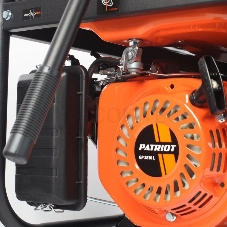 Бензиновый генератор PATRIOT GP 3810L  4ткт АИ-92 2.8/3кВт 210см3 бак15л.67дБ ручн.старт 46кг