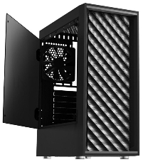 Корпус ZALMAN T7, ATX, BLACK, WINDOW, 2xCOMBO (3.5 or 2.5), 4x2.5, 2xUSB2.0, 1xUSB3.0, FRONT 1x120mm, REAR 1x120mm