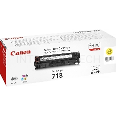 Тонер-картридж Canon Cartridge 718Y (2659B002) желтый, 2900 стр., для LBP7200/MF8330/8350