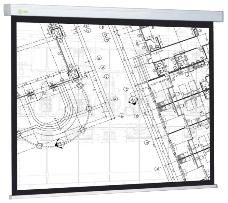 Экран Cactus 104.6x186см Wallscreen CS-PSW-104x186 16:9 настенно-потолочный рулонный белый