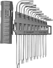 Набор ключей ЗУБР 2745-4-1_z01  эксперт длин.с шариком cr-mo torx т10-т50 9 пред