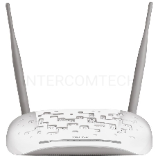 Сетевое оборудование TP-Link SOHO TD-W8961N(RU) 300 Мбит/с, 2T2R, ADSL2/ADSL+, Annex A, 4 порта 100 Мбит/с