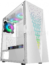 Корпус Formula V-LINE 2055W белый без БП ATX 2xUSB2.0 1xUSB3.0 audio bott PSU