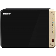 Сетевое хранилище SMB QNAP TS-664-4G NAS 6 HDD trays, 4-core Intel Celeron N5105/N5095 2.0-2.9 GHz, 4 GB RAM (1 x 4 GB) up to 16 GB (2 x 8GB), 2x2.5 Gigabit Ethernet , 2xUSB 3.2 Gen 2 (10Gbps), 2xUSB 2.0 port, 1xHDMI, 2xM.2 PCIe Gen 3 x1 slots