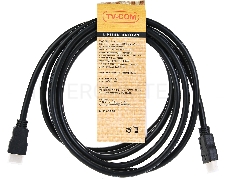 Кабель цифровой TV-COM HDMI19M to HDMI19M, V1.4+3D, 3m