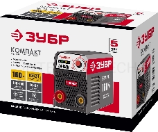Сварочный инвертор ЗУБР СА-160К  160 А, MMA, 4800 Вт, 220 В, 1.6-3.2 мм