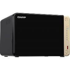 Сетевое хранилище SMB QNAP TS-664-4G NAS 6 HDD trays, 4-core Intel Celeron N5105/N5095 2.0-2.9 GHz, 4 GB RAM (1 x 4 GB) up to 16 GB (2 x 8GB), 2x2.5 Gigabit Ethernet , 2xUSB 3.2 Gen 2 (10Gbps), 2xUSB 2.0 port, 1xHDMI, 2xM.2 PCIe Gen 3 x1 slots