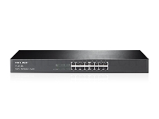 Сетевой коммутатор  TP-Link SMB TL-SF1016 Коммутатор 16-port 10/100M Desktop Switch, 16 10/100M RJ45 ports, Plastic case