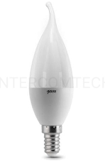 Лампа светодиодная GAUSS 104101107  LED Candle tailed E14 6.5W 2700K