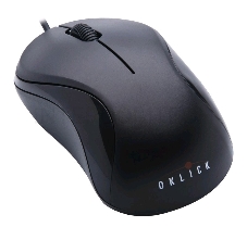 Мышь Oklick 115S for Notebooks Black Optical 1000DPI USB