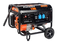 Бензиновый генератор PATRIOT GP 3810L  4ткт АИ-92 2.8/3кВт 210см3 бак15л.67дБ ручн.старт 46кг