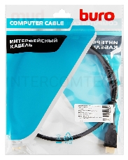 Кабель аудио-видео Buro HDMI (m)/HDMI (m) 1м. черный (BHP-HDMI-2.1-1)