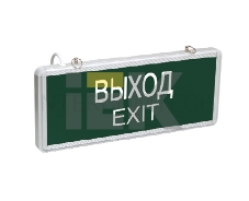 Светильник светодиодный ССА 1001 ВЫХОД-EXIT одностор. 3Вт ИЭК LSSA0-1001-003-K03