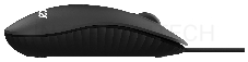 Мышь Acer OMW122 черный оптическая (1200dpi) USB (3but)
