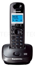 Телефон Panasonic KX-TG2521RUT (титан) {АОН, Caller ID,спикерфон,голосовой АОН,полифония,цифровой автоответчик}