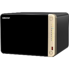 Сетевое хранилище SMB QNAP TS-664-4G NAS 6 HDD trays, 4-core Intel Celeron N5105/N5095 2.0-2.9 GHz, 4 GB RAM (1 x 4 GB) up to 16 GB (2 x 8GB), 2x2.5 Gigabit Ethernet , 2xUSB 3.2 Gen 2 (10Gbps), 2xUSB 2.0 port, 1xHDMI, 2xM.2 PCIe Gen 3 x1 slots