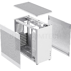 Компьютерный корпус, без блока питания ATX/ Gamemax MeshBox White ATX case, white, w/o PSU, w/1xUSB3.0+1xType-C, 1xCombo Audio