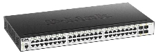 Коммутатор D-Link DGS-3000-52X DGS-3000-52X/B1A 48x100Mb 4SFP+ управляемый