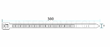 Хомут Rexant (07-0301)  nylon 3.6 х 300 мм 100 шт черный