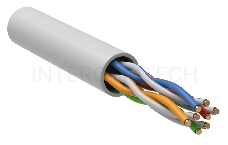 Кабель витая пара U/UTP кат.5e 4х2х24AWG solid LSZH GENERICA бел. 305м (м) ITK