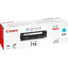 Тонер-картридж Canon Cartridge 718C (2661B002) голубой, 2900 стр., для LBP7200/MF8330/8350