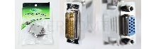 Переходник Aopen DVI-I --> VGA(15F) <ACA301>