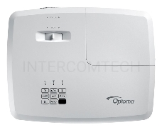 Проектор Optoma EH400 (DLP, 1080p 1920x1080, 4000Lm, 22000:1, 2xHDMI, MHL, 1x2W speaker, 3D Ready, lamp 10000hrs, WHITE)