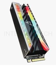 Накопитель SSD Netac 500GB M.2 2280 NV3000 RGB NVMe PCIe NT01NV3000RGB-500-E4X (heat sink)