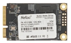 Накопитель SSD mSATA Netac 128Gb N5M Series <NT01N5M-128G-M3X> Retail (SATA3, up to 510/440MBs, 3D TLC)