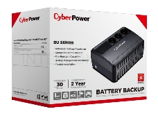 Источник бесперебойного питания CyberPower BU725E 725VA/390W (3 EURO)