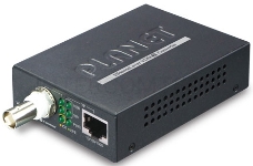 Конвертер Planet Ethernet в VDSL2, внешний БП 1-port 10/100/1000T Ethernet over Coaxial Converter(Downstream:200Mbps;upstream:100Mbps)