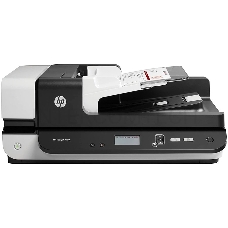 Сканер HP Scanjet Enterprise Flow 7500, планшетный A4 (216x864 mm), 600x600dpi, 24bit, USB, LCD, ADF 100 sheets, 50(100) ppm, Duplex, 1y warr, (замена L2725A)