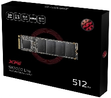 Твердотельный диск 512GB ADATA XPG SX6000 Lite, M.2 2280, PCI-E 3x4, [R/W - 1800/1200 MB/s] 3D-NAND TLC
