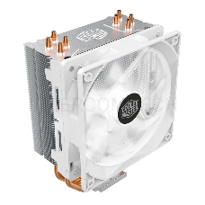 Кулер для процессора Cooler Master CPU Cooler Hyper 212 LED White Edition, 600 - 1600 RPM, 150W, White LED fan, Full Socket Support