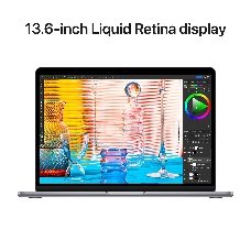 Ноутбук Apple MLXW3LL/A ENGKBD MacBook Air 13.6 A2681 M2 8 core 8Gb SSD256Gb/8 core GPU IPS (2560x1664)/ENGKBD Mac OS grey space WiFi BT Cam (Английская клавиатура)