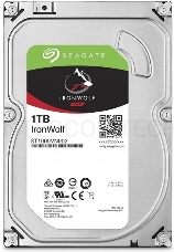 Жесткий диск Seagate Original SATA-III 1Tb ST1000VN002 NAS Ironwolf (5900rpm) 64Mb 3.5